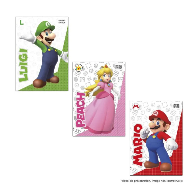 Panini Super Mario Stickers Boite De 50 Pochettes